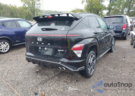 2024 Hyundai Kona N Line from USA, damaged, VIN KM8HACA35RU056527